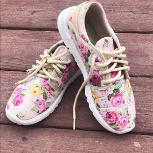 FLORAL ETNIES SCOUTS WOMENS 7.5